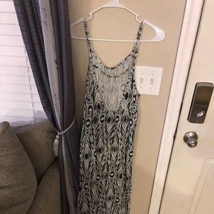 B&w Volcom maxi dress